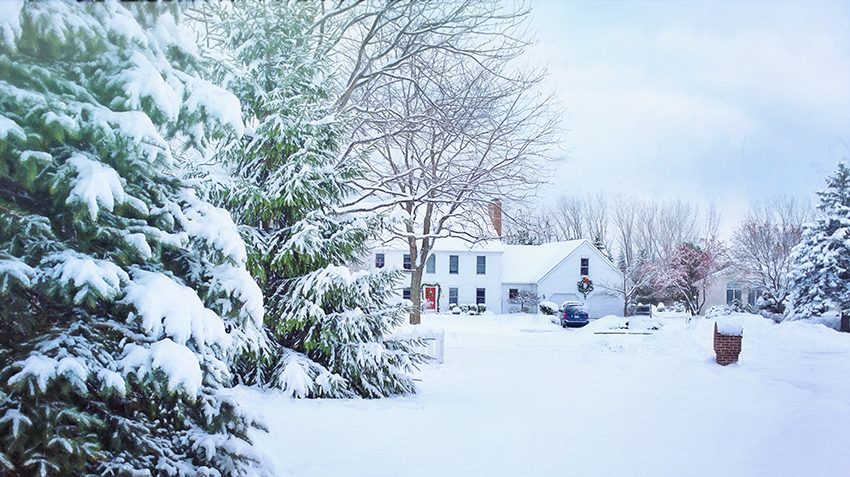 buying a home in the winter